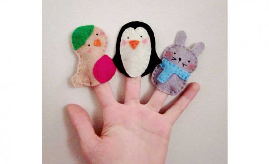 To παιχνίδι ως μέσο μάθησης hand-puppets